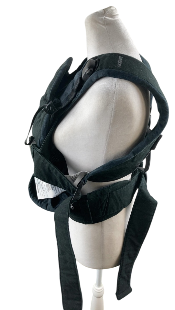 BabyBjorn Baby Carrier One, Black Cotton Mix Cheap - Image 4