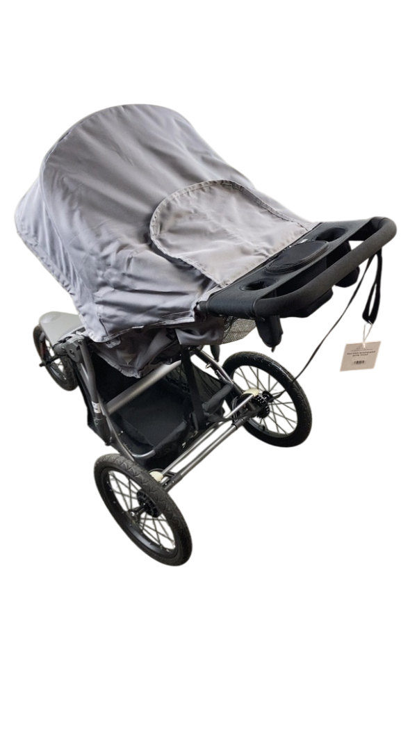 Joovy Zoom 360 Ultralight Jogging Stroller, 2022, Charcoal For Sale - Image 5