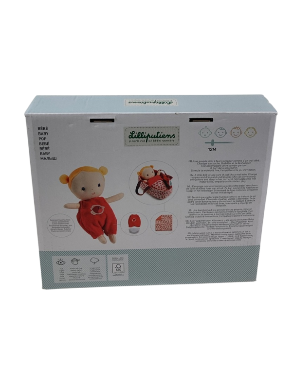 Lilliputiens Baby & Carrier, Agathe Sale - Image 3