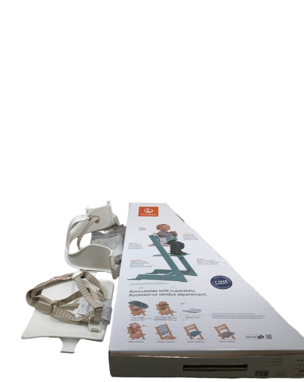 Stokke Tripp Trapp High Chair With Baby Set, Whitewash, 1 Discount - Image 2