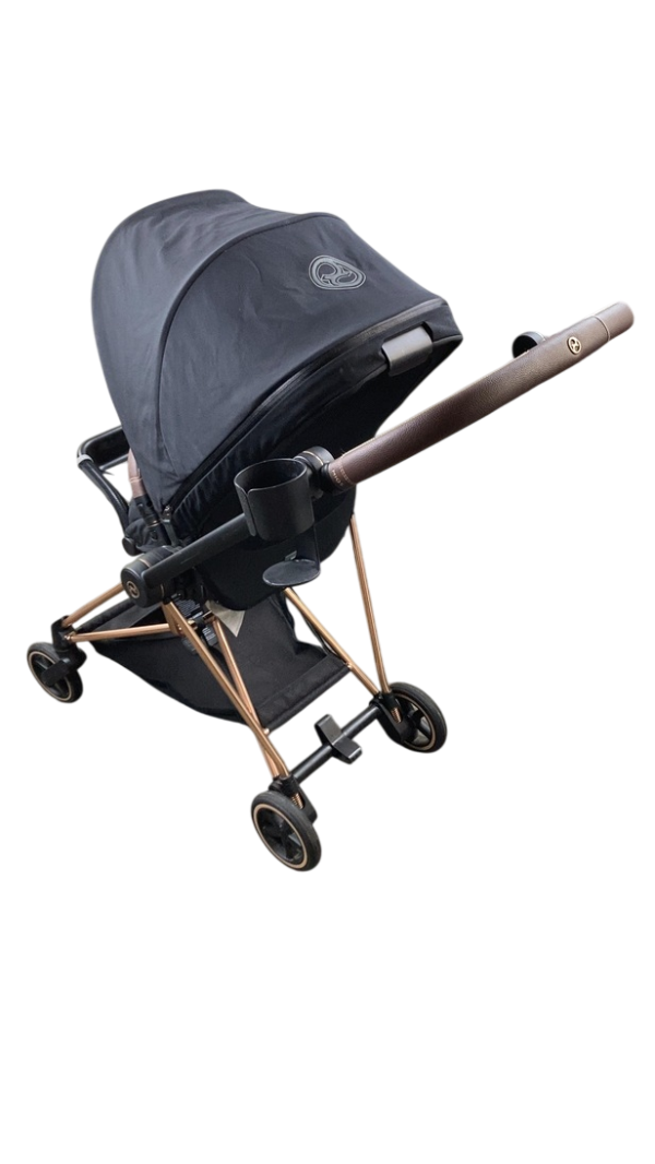 Cybex MIOS Stroller, 2021, Deep Black, Rose Gold Online Sale - Image 5