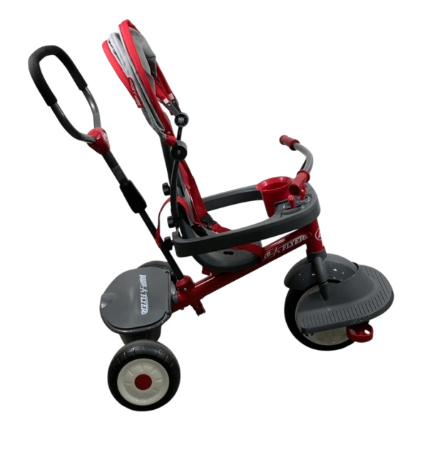 Radio Flyer 4-in-1 Stroll  n Trike, Push Trike for Toddlers (484Z), Red Hot on Sale - Image 2