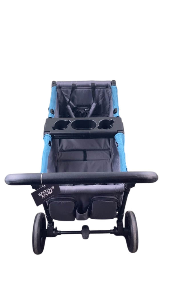 Delta Children Jeep Sport All-Terrain Stroller Wagon, Grey with Blue Moon Online - Image 4