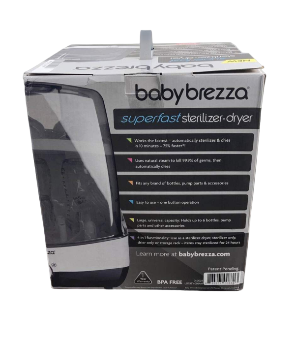 Baby Brezza Superfast Sterilizer Dryer For Sale - Image 4