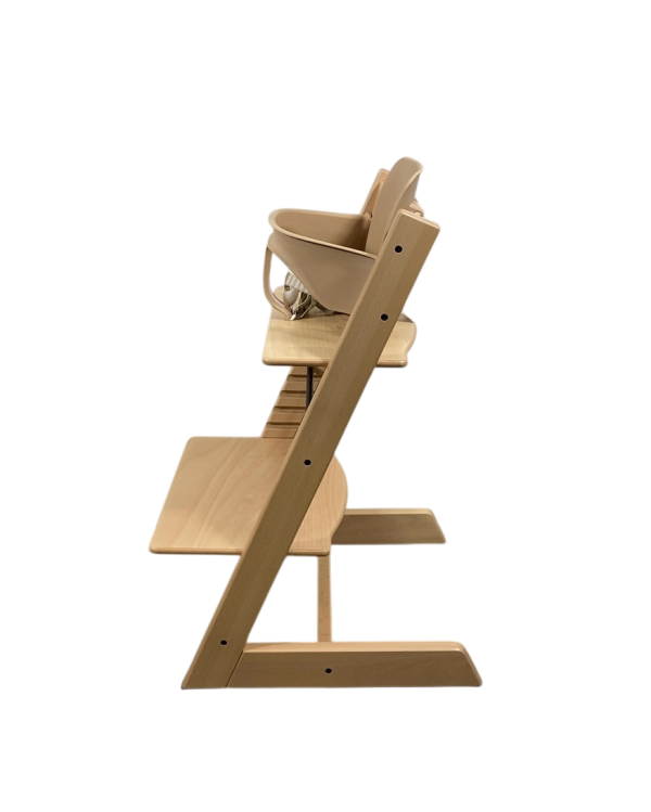 Stokke Tripp Trapp Complete High Chair, Natural, Dots Grey, 1 Online Sale - Image 2