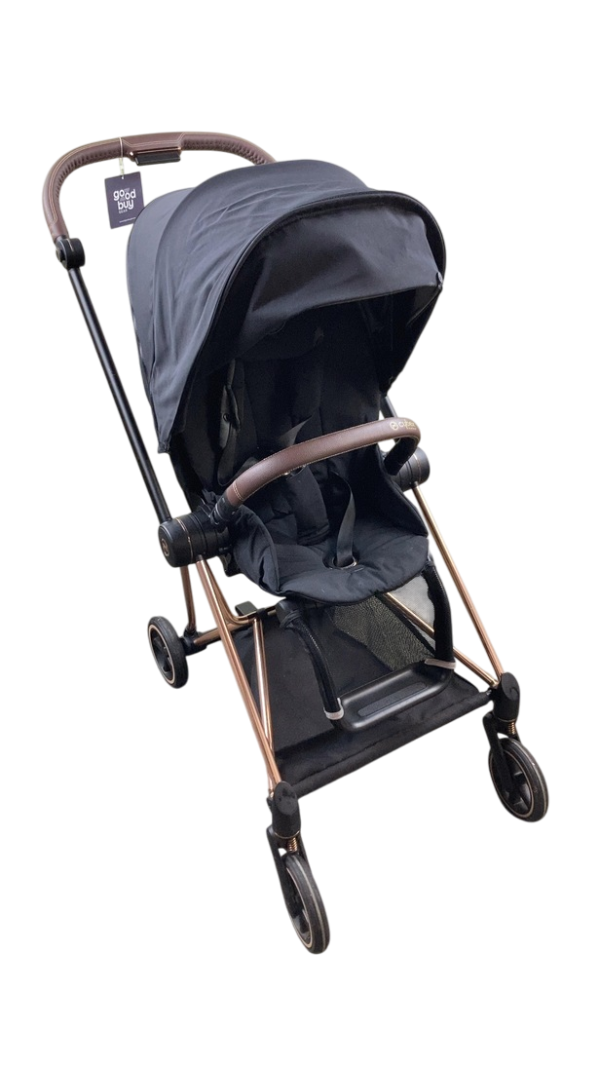 Cybex MIOS Stroller, 2021, Deep Black, Rose Gold Online Sale