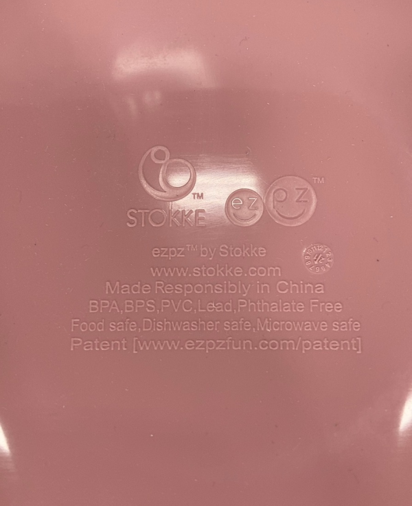 Stokke ezpz Placemat for Steps Tray, Pink For Sale - Image 3