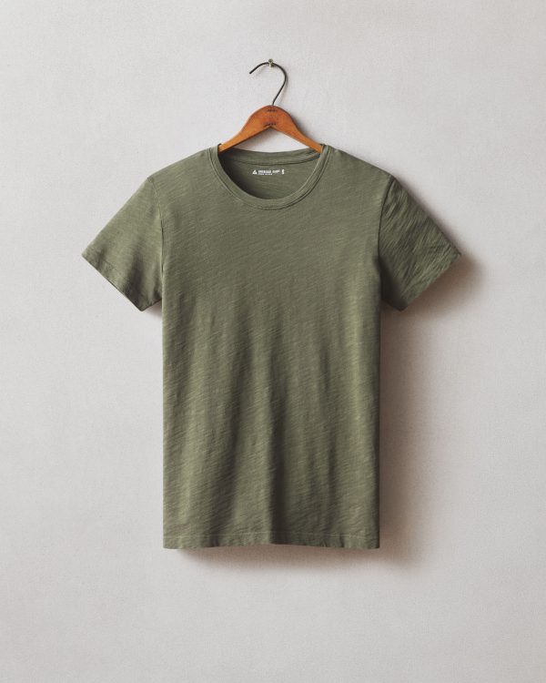Premium Slub Crew Tee - Fern Fashion - Image 4