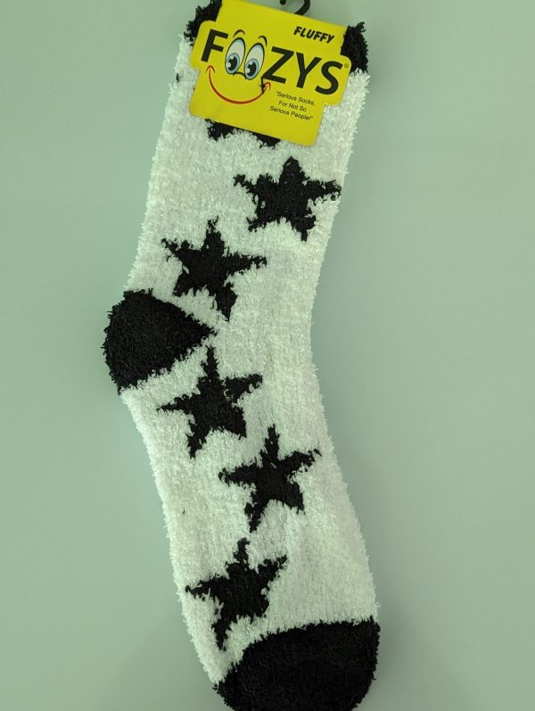 Fluffy   Fuzzy STARS Collection Socks  FF-06 on Sale - Image 4