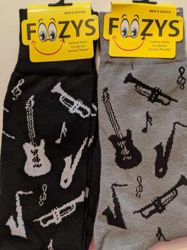 Musical Instruments Men s Socks  FM-95 For Sale