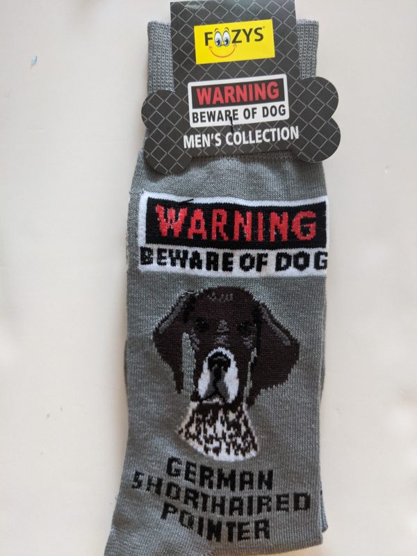 German Shorthaired Pointer - Men s Beware of Dog Canine Collection - BOD-15 on Sale