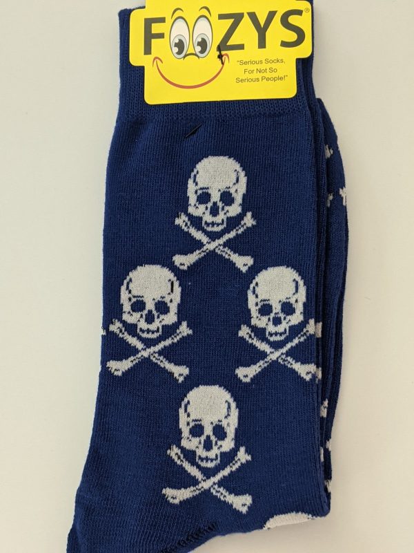 Skulls & Crossbones Men s Socks   FM-104 Hot on Sale - Image 2