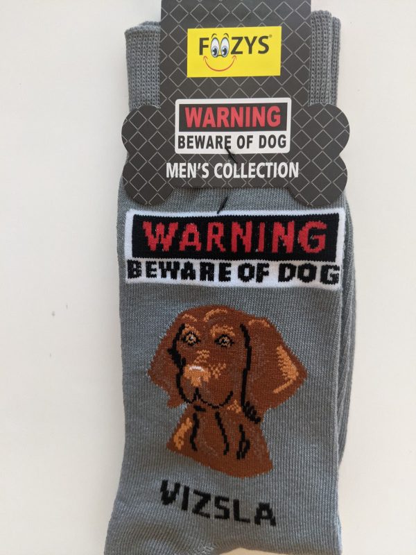 Vizsla - Men s Beware of Dog Canine Collection - BOD-31 Supply