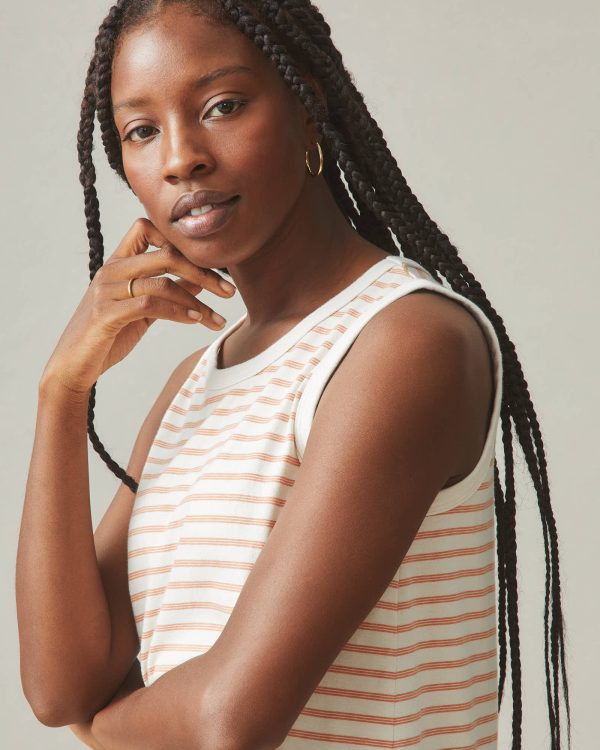 Tank Dress - Cork Stripe Discount - Image 3