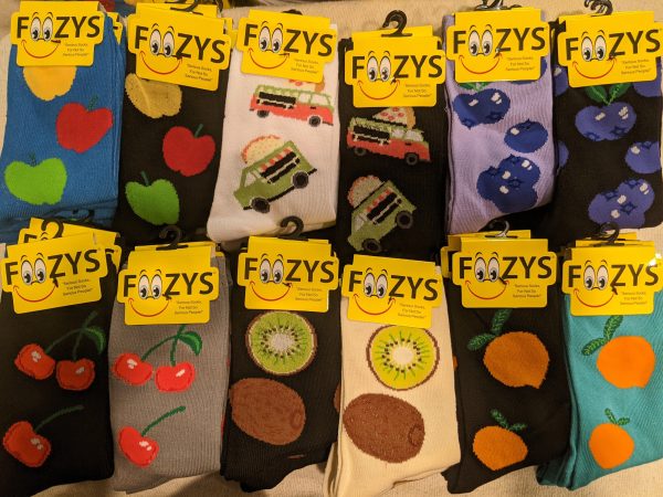 12 Pair Sock Bundle  I  (Fruit Bundle)  -  What you see in the picture is what you get - While Supplies Last Online