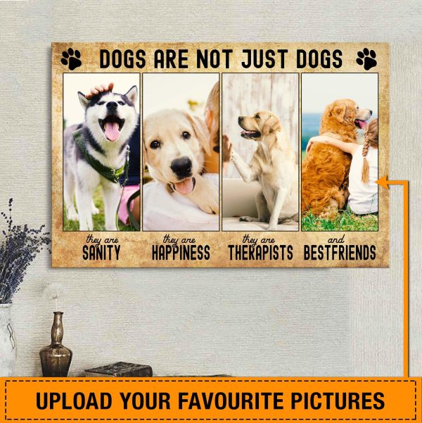 Dog Personalized Poster, Personalized Gift for Dog Lovers, Dog Dad, Dog Mom - PT018PS06 on Sale