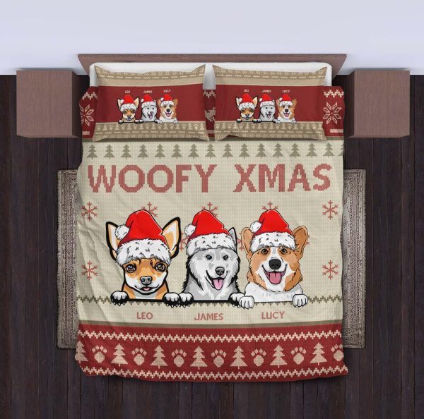 Dog Personalized Bedding Set, Personalized Gift for Dog Lovers, Dog Dad, Dog Mom, Personalized Christmas Gift - BD053PS05 Hot on Sale - Image 2